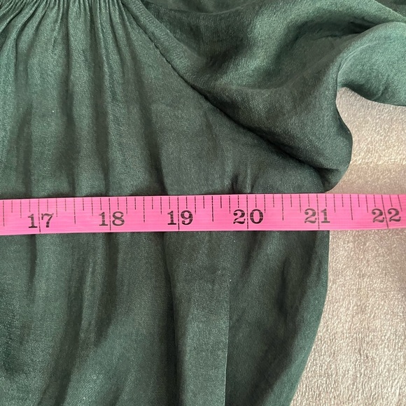 [S]Intimately Free People Deep Green Smocking & Rocking Bodysuit - Picture 5 of 6